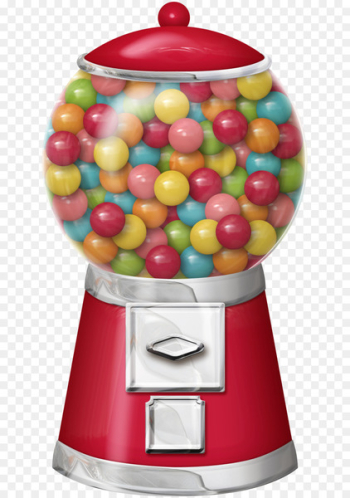 Chewing gum Lollipop Cotton candy Gumball machine - chewing gum 
