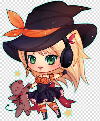 Chibi Anime Art Drawing, Chibi transparent background PNG clipart