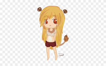 Chibi Lion By Linhaye - Chibi Lion Girl Chibi Lion By Linhaye - Chibi Lion Girl