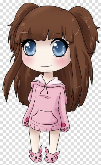 Chibi Mangaka Drawing Anime, Chibi transparent background PNG clipart