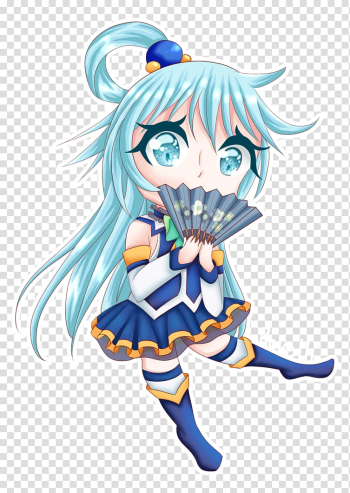 Chibi Mangaka Fan art Anime, Chibi transparent background PNG clipart