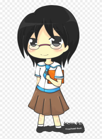 Chibi School Girl 3 By Rachael-kun - Chibi Student Girl Png Chibi School Girl 3 By Rachael-kun - Chibi Student Girl Png