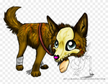 Chibi Wolf Love - Gray Wolf Chibi Wolf Love - Gray Wolf