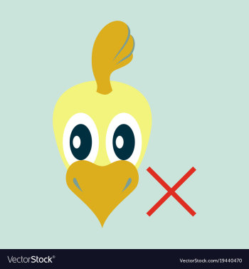 Chicken bird engraving drawn flat vector image Chicken bird engraving drawn flat vector image
