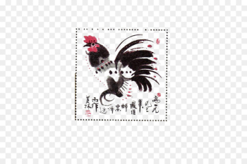 Chicken Chinese zodiac Postage stamp Commemorative stamp Miniature sheet - Chicken anniversary stamp 