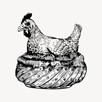 Chicken clipart, vintage animal illustration | Free Vector - rawpixel Chicken clipart, vintage animal illustration | Free Vector - rawpixel