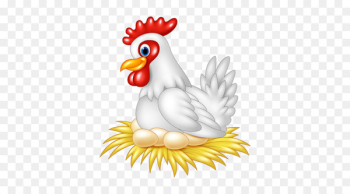 Chicken Egg Royalty-free Hen - Cartoon hen hatching eggs Chicken Egg Royalty-free Hen - Cartoon hen hatching eggs