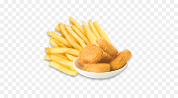 Chicken nugget French fries Doner kebab Buffalo wing - Chicken And Chips 
