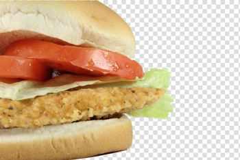 Chicken sandwich Hamburger Fried chicken Barbecue grill, burger king transparent background PNG clipart