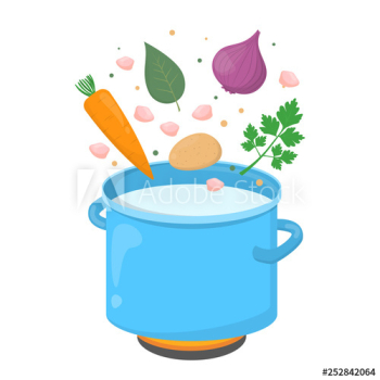 Chicken soup ingredients