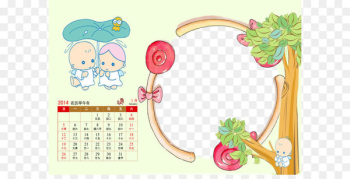 Child Cartoon Download - Cartoon Little Angels Children grow up album template 