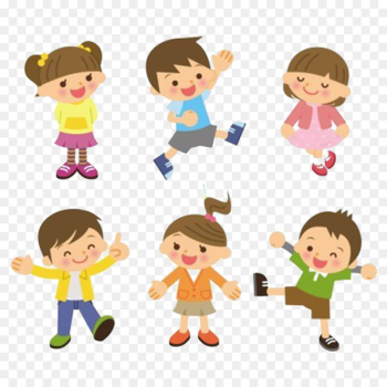 Child Cartoon St Basils Preschool - happy children 