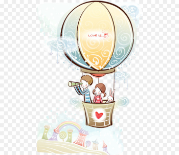Child High-definition television Wallpaper - Couple illustration 