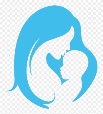 Child Infant Mother Logo Maternal Bond - Mother And Child Silhouette