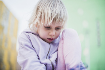 Child playing outside Child playing outside