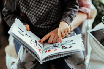 Child reading a book Child reading a book