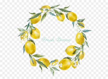 Childbirth Affirmations Pregnancy Woman - Lemon border 