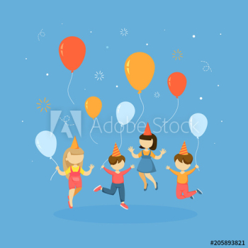 Children on party Children on party