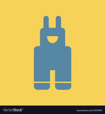 Children pants vector image Children pants vector image