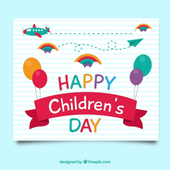 Children's day greeting card Children's day greeting card