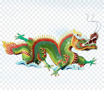 China Chinese dragon Game Sky Dragon Buffet - Carved decorative Chinese dragons 