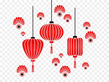 China Chinese New Year Image Design - lampion 