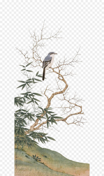 China Chinese painting - Chinese birds on the branches of Chinese culture 