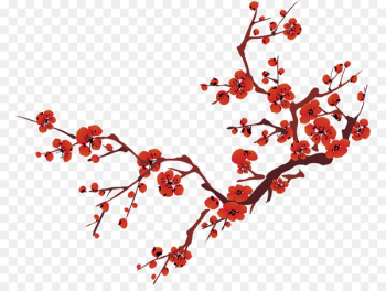 China Lunar New Year Chinese New Year - Plum flower China Lunar New Year Chinese New Year - Plum flower