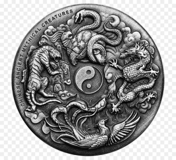 China Perth Mint Legendary creature Chinese mythology Four Symbols - China 