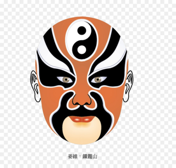 China The Phantom of the Opera Mask Chinese opera Peking opera - Facebook material 