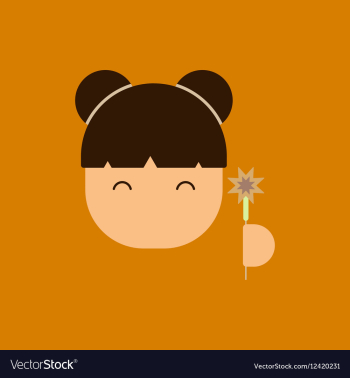 China woman face of Chinese vector image China woman face of Chinese vector image