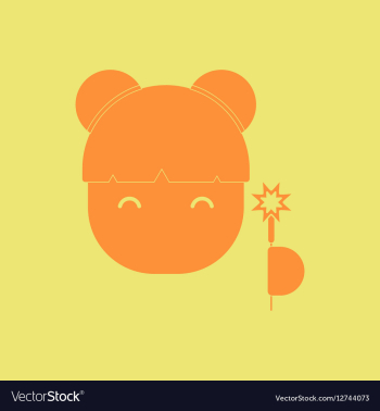 China woman face of Chinese vector image China woman face of Chinese vector image