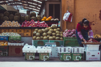 Chinese Fruit Market Chinese Fruit Market