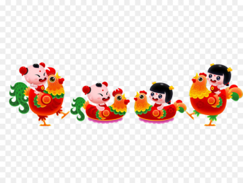 Chinese New Year Chinese zodiac Lunar New Year New Years Day Rooster - Welcome Boy 