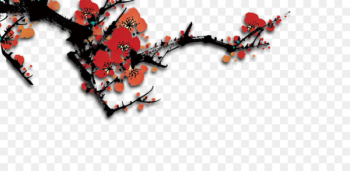 Chinese New Year Lichun New Years Day Icon - New Year plum Chinese New Year Lichun New Years Day Icon - New Year plum