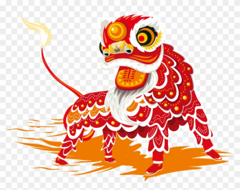 Chinese New Year Lion Dance Dragon Dance - Lion Dance Vector Png Chinese New Year Lion Dance Dragon Dance - Lion Dance Vector Png