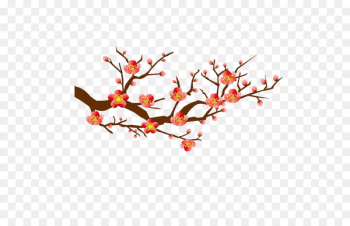 Chinese New Year New Year card Greeting card Christmas - Winter Plum 