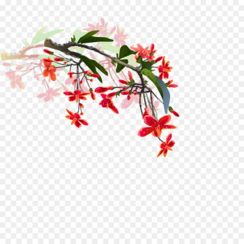 Chinese New Year Party Flower - Chinese New Year decorative elements flower buckle Free 