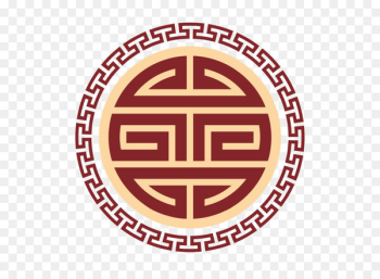 Chinese style retro round border Chinese style retro round border