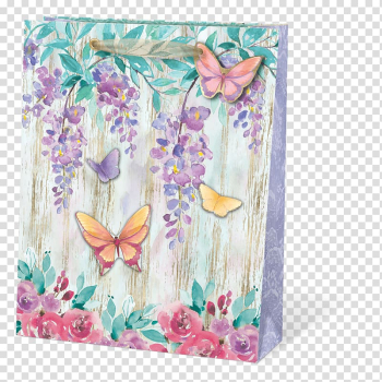 Chinoiserie Frames Bag Garden Foil, bag transparent background PNG clipart