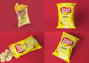 Chips Bag Mockup