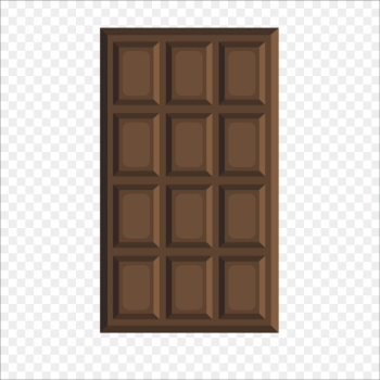 Chocolate bar Flat design Chocolate biscuit - Flat chocolate Chocolate bar Flat design Chocolate biscuit - Flat chocolate