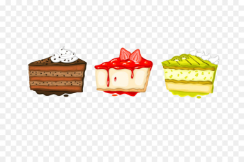 Chocolate cake Birthday cake Cupcake Chocolate brownie Wedding cake - Vector chocolate cake 