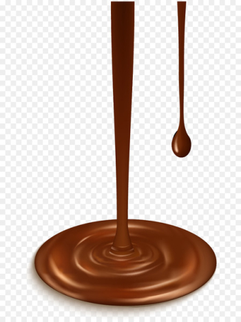 Chocolate Liquid Clip art - Chocolate liquid splash design 