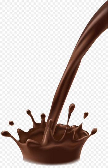 Chocolate Liquid Euclidean vector - Chocolate liquid dumped 