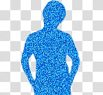 Christian Beadles, silhouette of person in blue transparent background PNG clipart Christian Beadles, silhouette of person in blue transparent background PNG clipart
