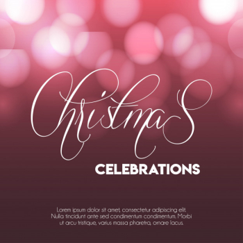 Christmas 2019 Celebrations Glowing background Christmas 2019 Celebrations Glowing background