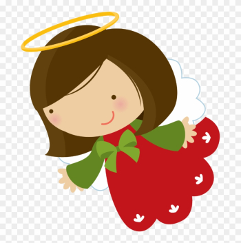 Christmas Angel Cliparts - Cute Christmas Angel Clipart