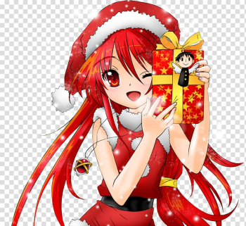 Christmas Anime Desktop Shakugan no Shana 4K resolution, Anime transparent background PNG clipart