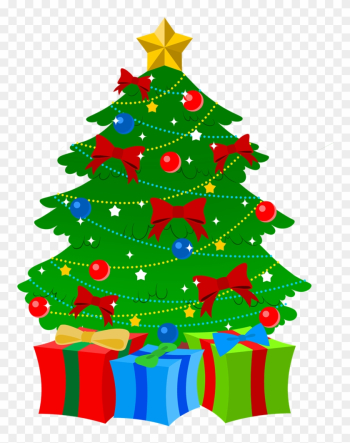 Christmas Arts - Christmas Tree Presents Clip Art Christmas Arts - Christmas Tree Presents Clip Art